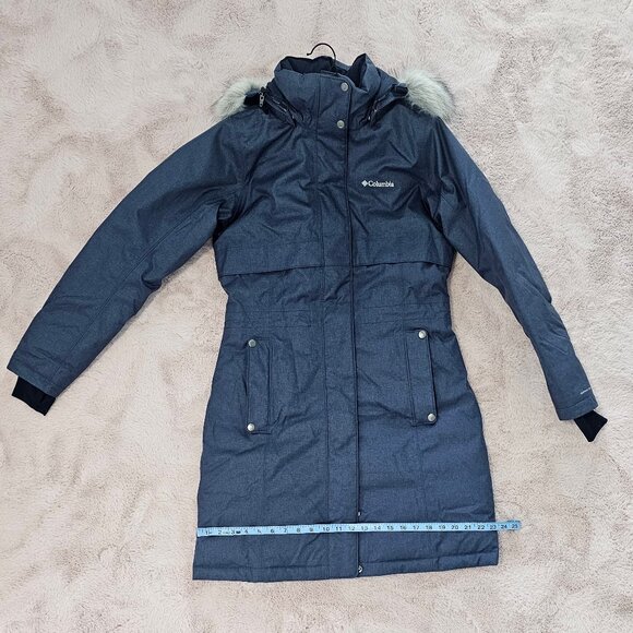 Columbia Women’s Apres Arson™ II Long Down Jacket – M – Excellent Condition - Picture 3 of 15